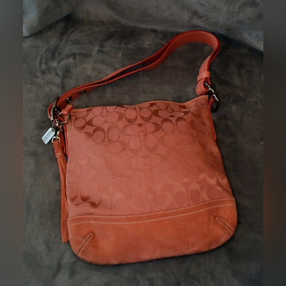 Coach signature bag